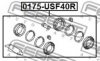 TOYOT 0447950180 Repair Kit, brake caliper